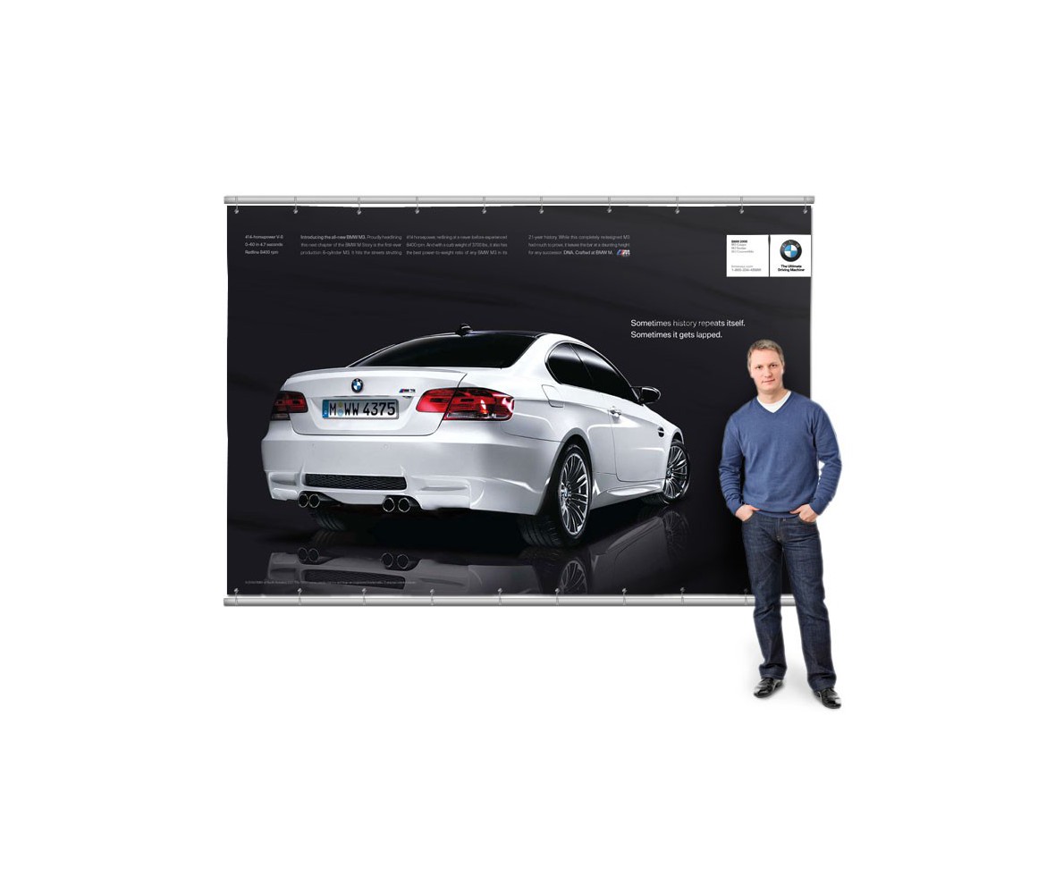 Wall banner Frontlit Wall banner Frontlit