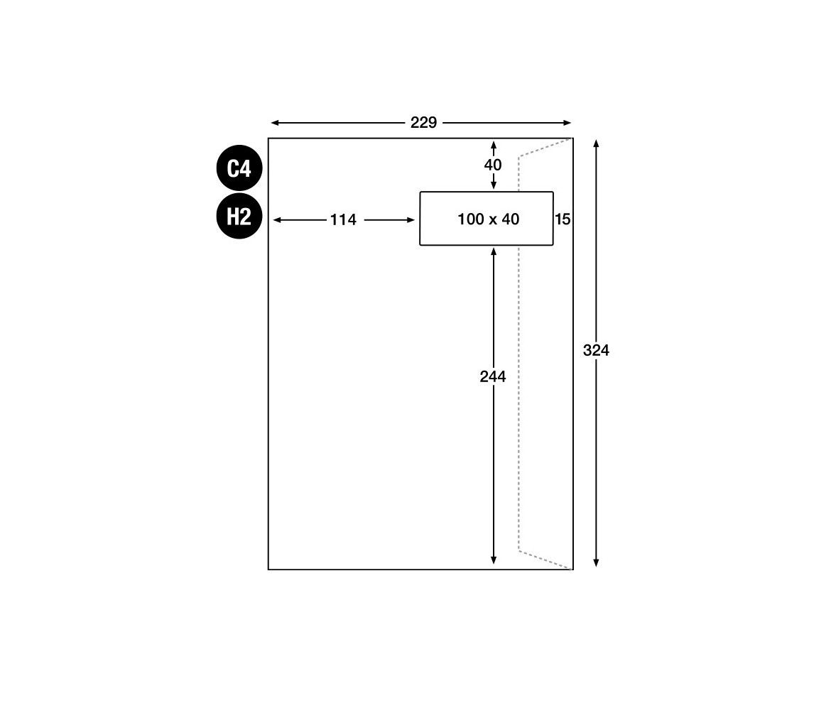 Envelope C4 H2 Envelope C4 H2